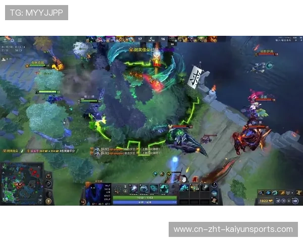 职业比赛Dota2团战拉扯极限反打